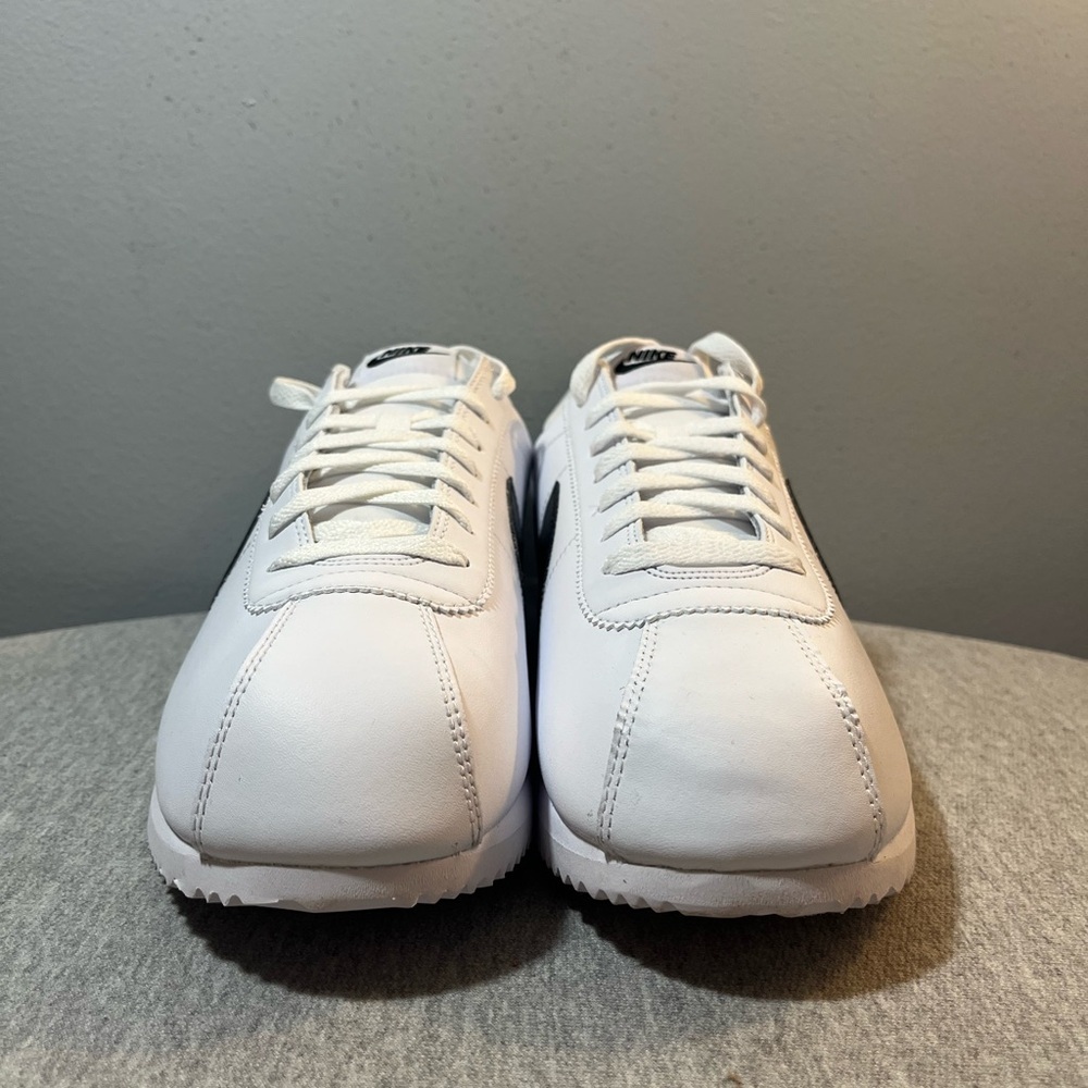Nike Cortez White Black Sneaker Men's Shoe Size 12 DM4044-105​ - Picture 2 of 10